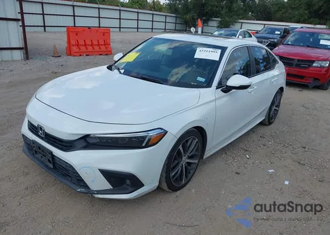 2022 Honda Civic Touring из США, поврежденный, VIN 2HGFE1F98NH301921